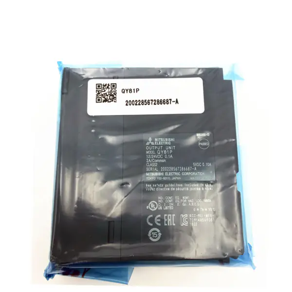 Mitsubishi Melsec Q Series PLC 32-punkts transistorutgangsenhet QY81P