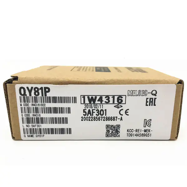 Mitsubishi Melsec Q Series PLC 32-punkts transistorutgangsenhet QY81P