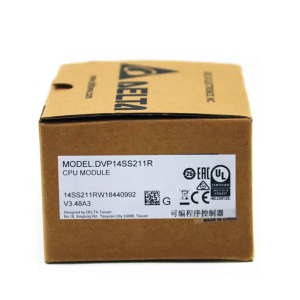 Delta DVP SS 14 SS2 14SS211R PLC 14SS2 DVP-14SS2 Digital CPU Module DVP14SS211R with RS232 Input Package Industrial Ect