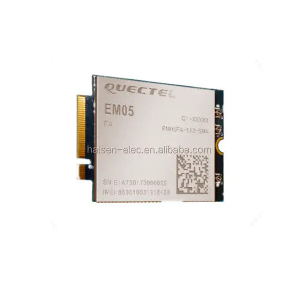 LTE Advanced category 20 module optimized specially for M2M IoT applications Adopting the 3GPP Rel. 13 LTE MODULE EM20