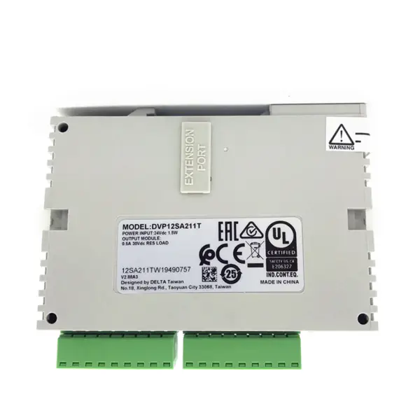 Delta DVP Series PLC Programming CPU Module Package DVP12SA211T Industrial Ect Industrial Act TW