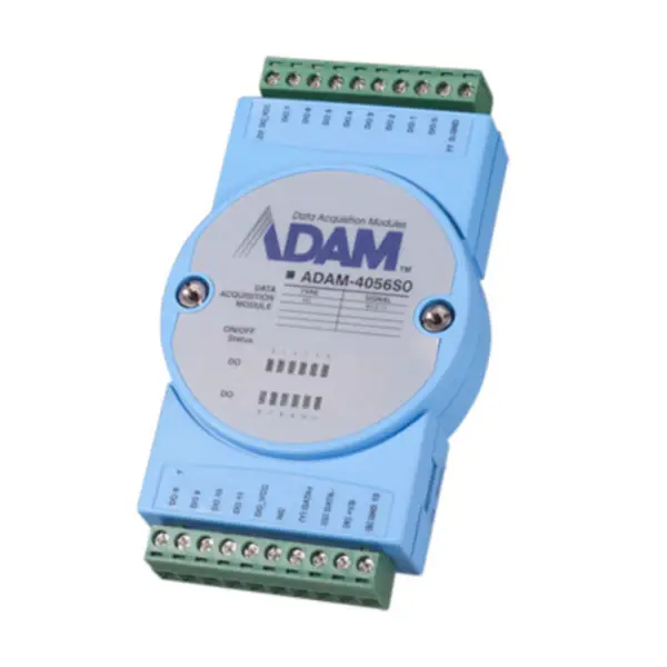 Advantech ADAM-4056SO-AE 12-kanals isolert digital utgangsmodul av kildetype med Modbus