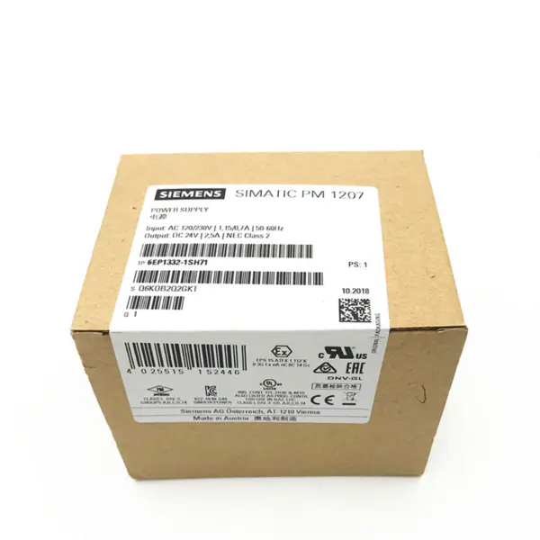 Siemens Simatic S7-1200 PM1207 Power Supply 6EP1332-1SH71