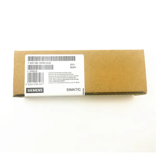 Siemens Simatic S7-300 40-pinners frontkontakt med skruekontakter 6ES7392-1AM00-0AA0