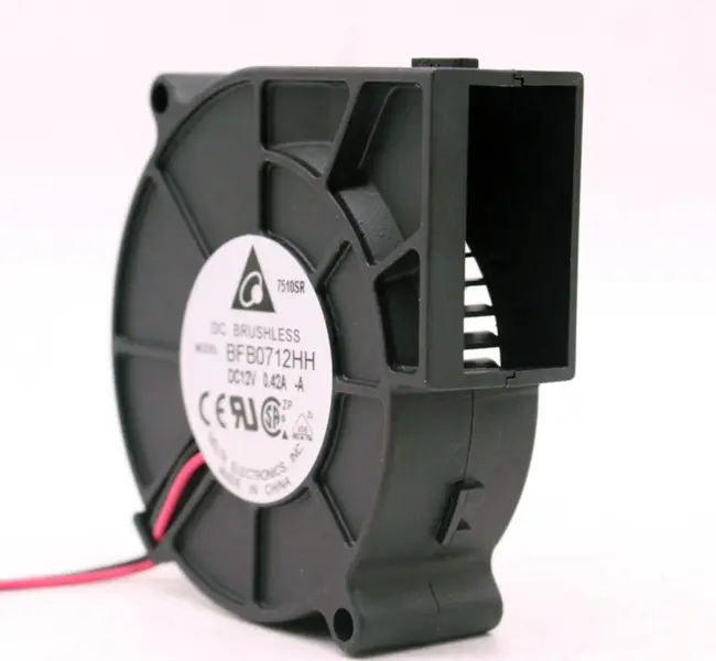 Delta BFB0712HH 7525 12V turbine 0.42A blower 7.5CM cooling fan