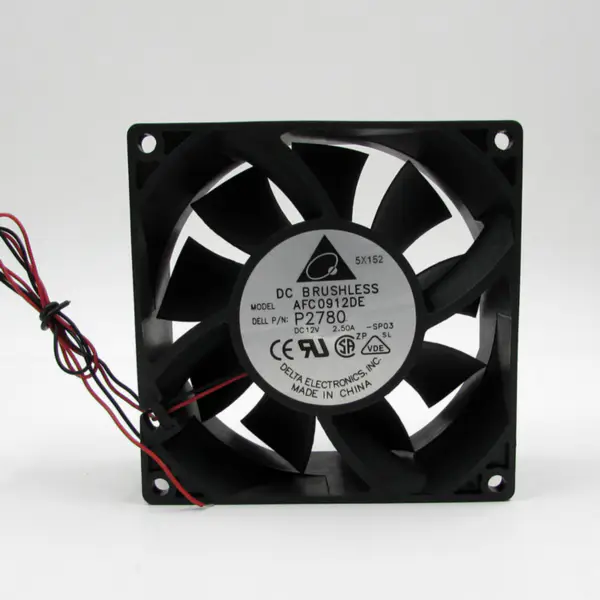 AFC0912DE Delta dual ball 9CM kraftig kjølevifte 90*90*38mm vifte 12V2,5A