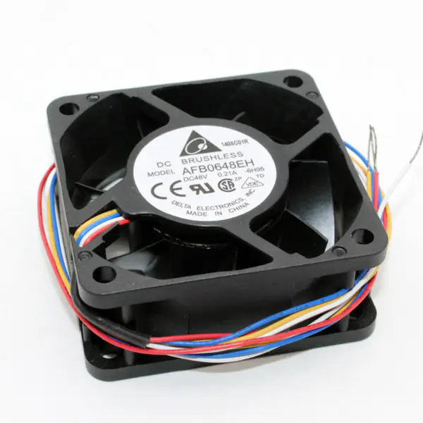Delta 60*60*25 mm 48V 0.21A 6CM four-wire AFB0648EH high-volume cooling fan