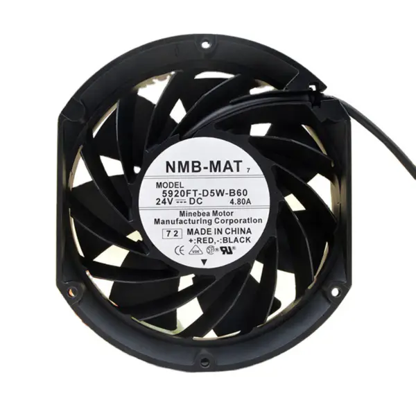 Yaskawa inverter fan 24V 4.8A 5920FT-D5W-B60 HB4A0515 external cooling fan