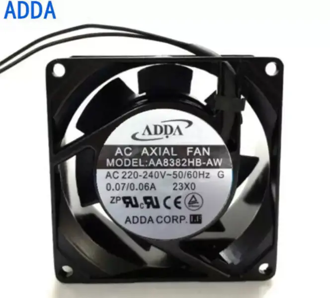 ADDA AA9252HB-AT/AW 9225 220V 9CM 0,07A kjølevifte for kabinettstrømforsyning