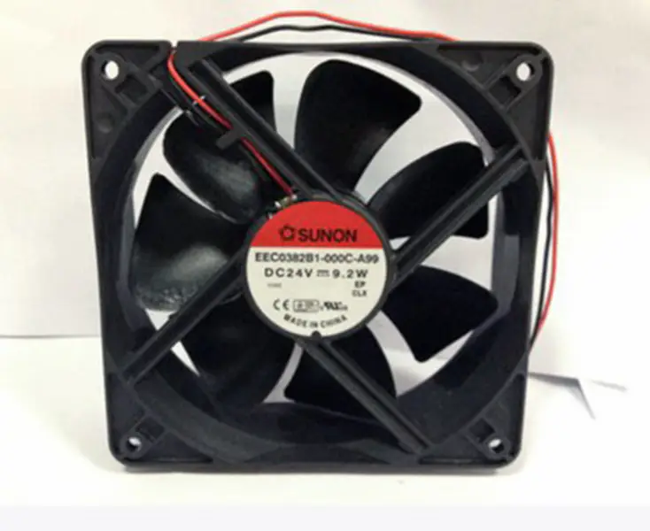 SUNON EEC0382B1-000C-A99 119*119*38mm 24V chassis cooling fan