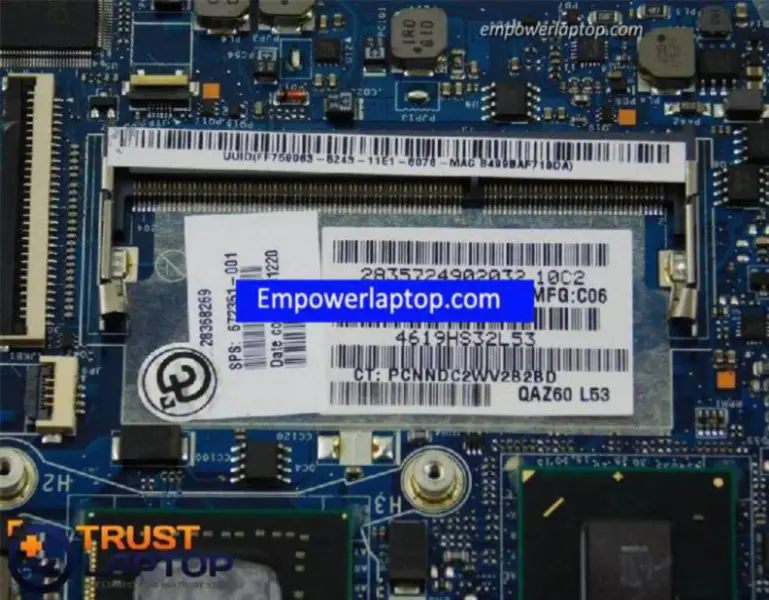 HP 672351-001 Motherboard