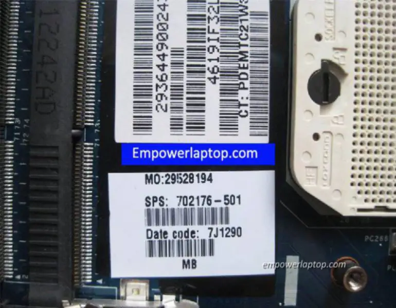 HP ENVY M6 702176-501 QCL51 LA-8714P hovedkort