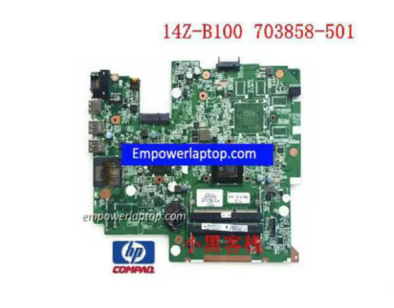 HP 703858-501 pav 14 DA0U53MB6C0 Motherboard