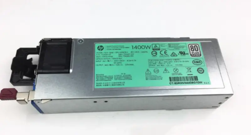 HP 1400W Flex Slot Platinum Plus Hot Plug-strømforsyningskilde 720620-B21 733427-001 754383-001 HSTNS-PF43