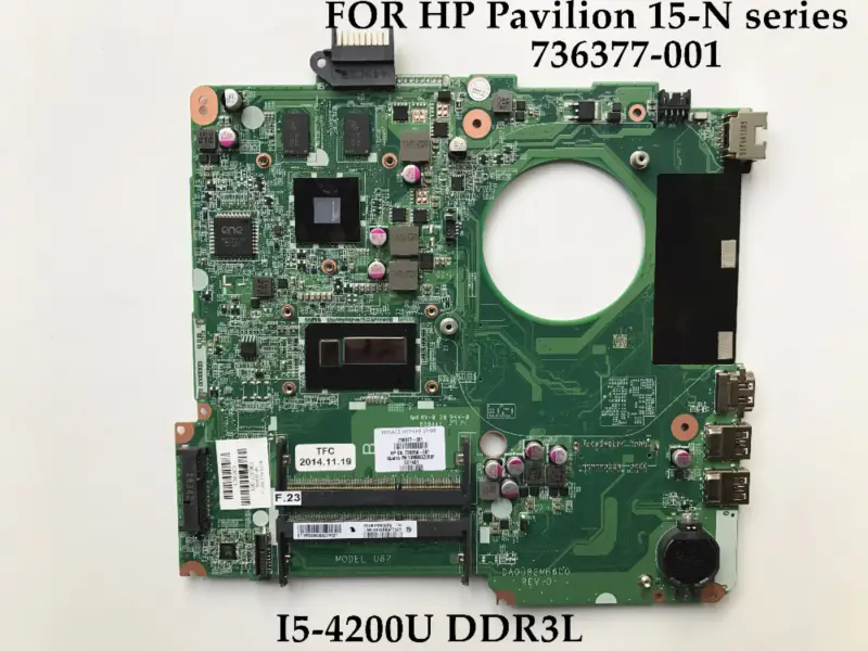 HP Pavilion 15-N-serien 736377-001 I5-4200U DAOU82MB6D0 hovedkort