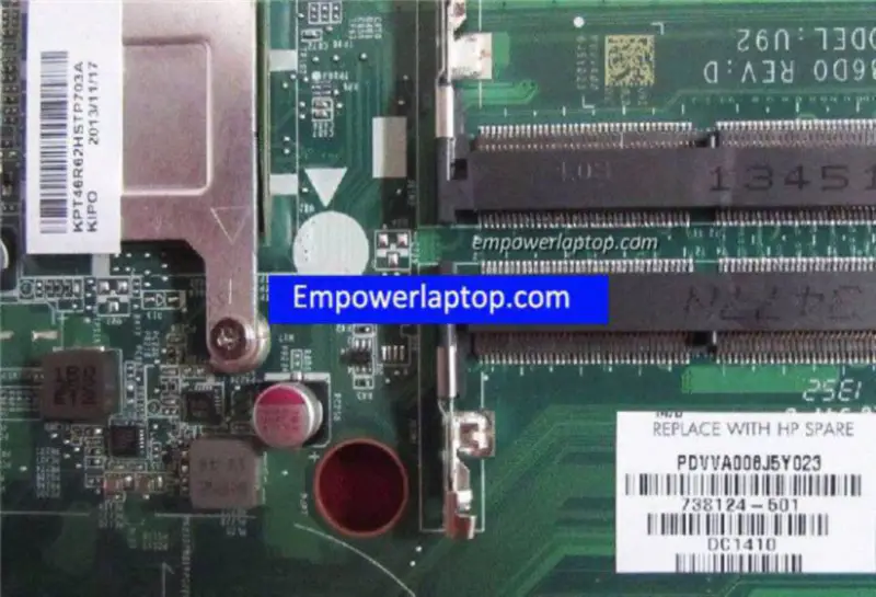 HP 15-N 738124-001 738124-501 A10-5745M DA0U92MB6D0 hovedkort