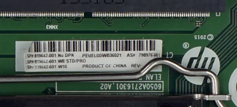 HP 798976-001 ProOne 600 G2 819642-001 Hovedkort