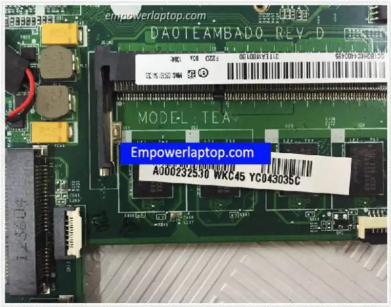 Toshiba satellite U845WDA0TEAMBAD0 A000232530 hovedkort