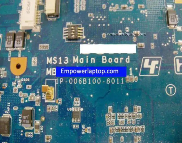 Sony MS13 1P-006B100-8011 MBX-149 A1227937A hovedkort