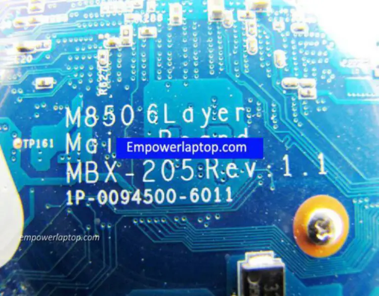 Sony A1730145A MBX-205 M850 1P-0094500-6011 hovedkort