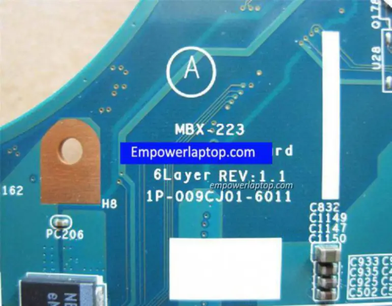 Sony MBX-223 M960 6Layer 1P-009CJ01-6011 A1771573A hovedkort