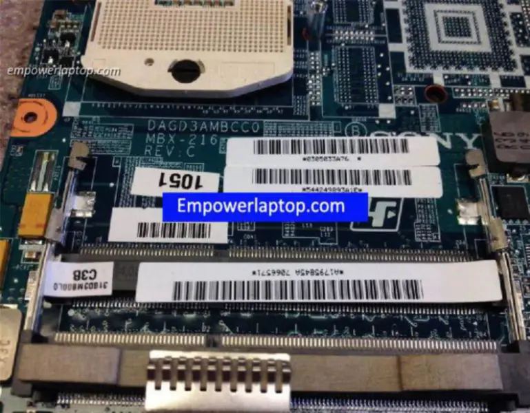 Sony MBX-216 A1795845A VAIO VPCS1 VPCS132GX DAGD3AMBCC0 Hovedkort