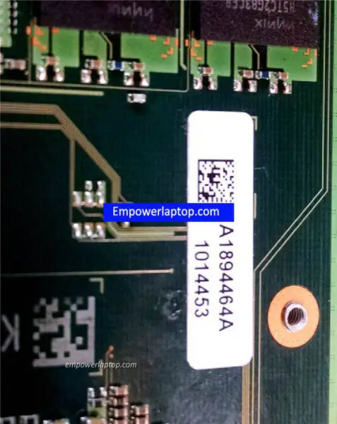 Sony MBX-271 A1894464A hovedkort