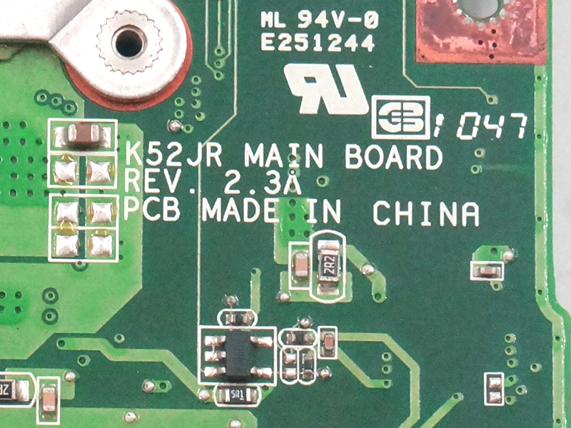 Asus A52J hovedkort
