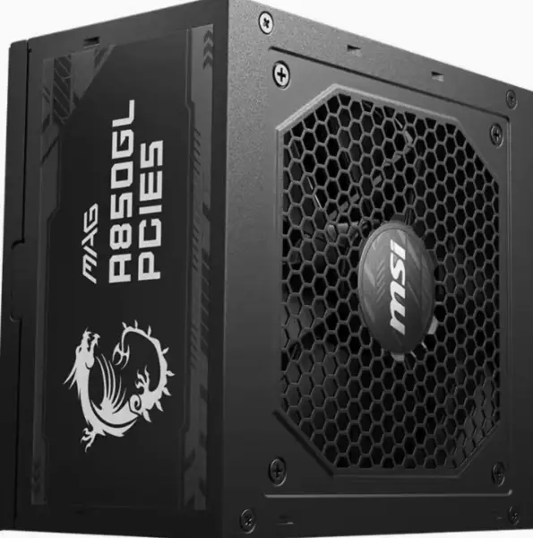 MSI MAG A850GL PCIES-strømforsyning