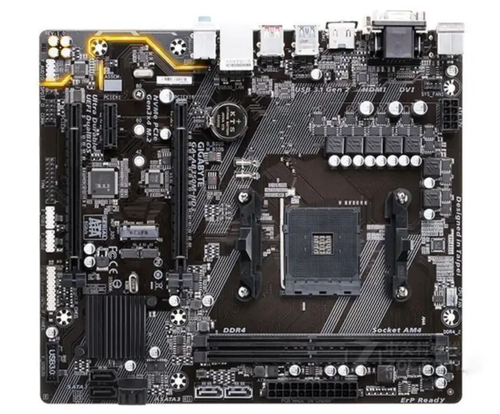 Gigabyte GA-AB350M-HD3-hovedkort