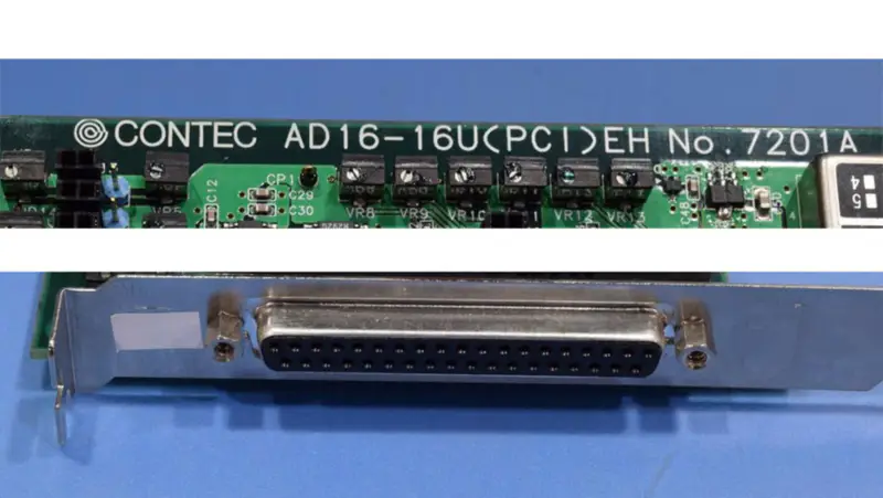 CONTEC AD16-16U(PCI)EH NO.7201A DAQ-kort