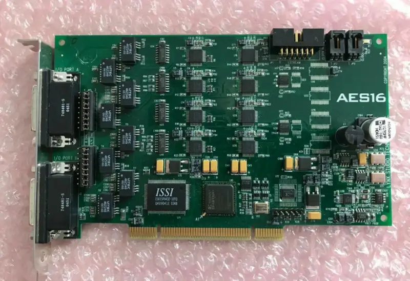Lynx AES16 8-kanals AES/EBU PCI-lydgrensesnitt A/D/A 192 kHz /DAB/strømming