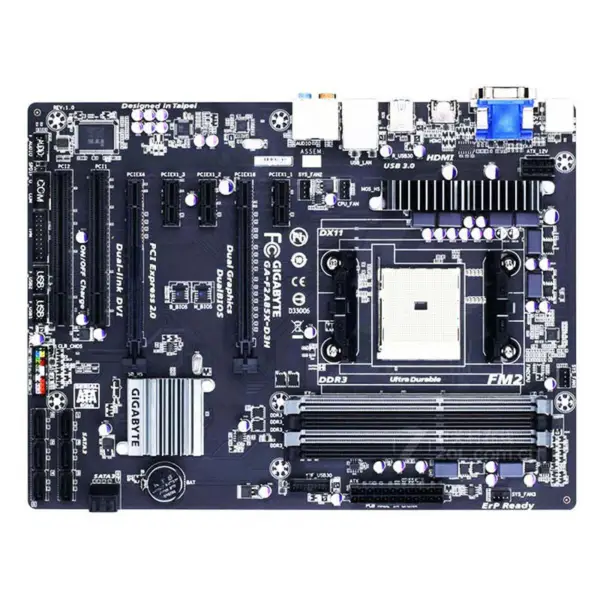 F2a85x-d3h hovedkort for Gigabyte Fm2 hovedkort