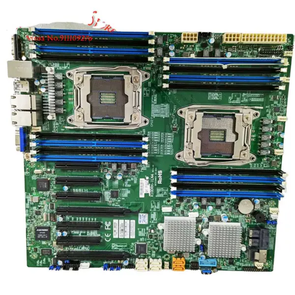 X10drh-iln4 For Supermicro hovedkort Lga2011 E5-2600 V4/v3-familien Ddr4 Ipmi 2.0