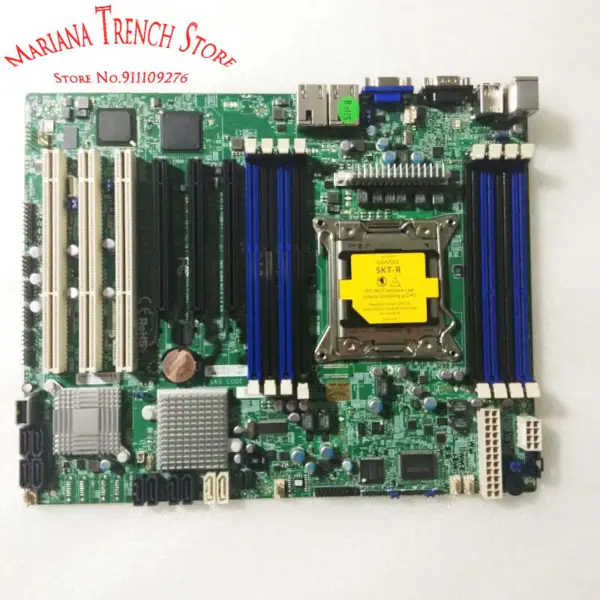 X9sre-f For Supermicro Hovedkort Lga2011 E5-2600/1600 V1/v2 Familie Ddr3 3 Pci-x 133/100
