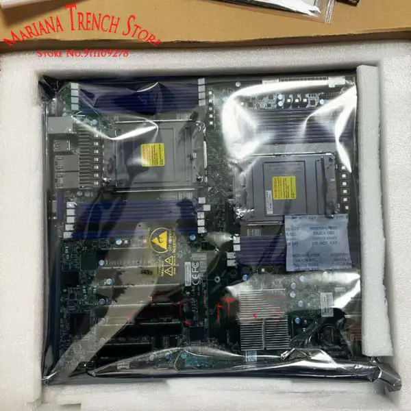 X12dpi-n6 for Supermicro-hovedkort med to Lga-4189 3. generasjons Xeon-skalerbare prosessorer Rj45 Gigabit Ethernet Lan-port