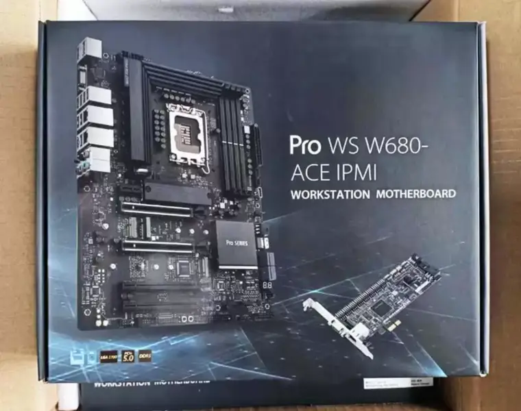 Pro Ws W680-ace Ipmi Atx Workstation Motherboard Lga 1700 12th/13th Generation Core Processors