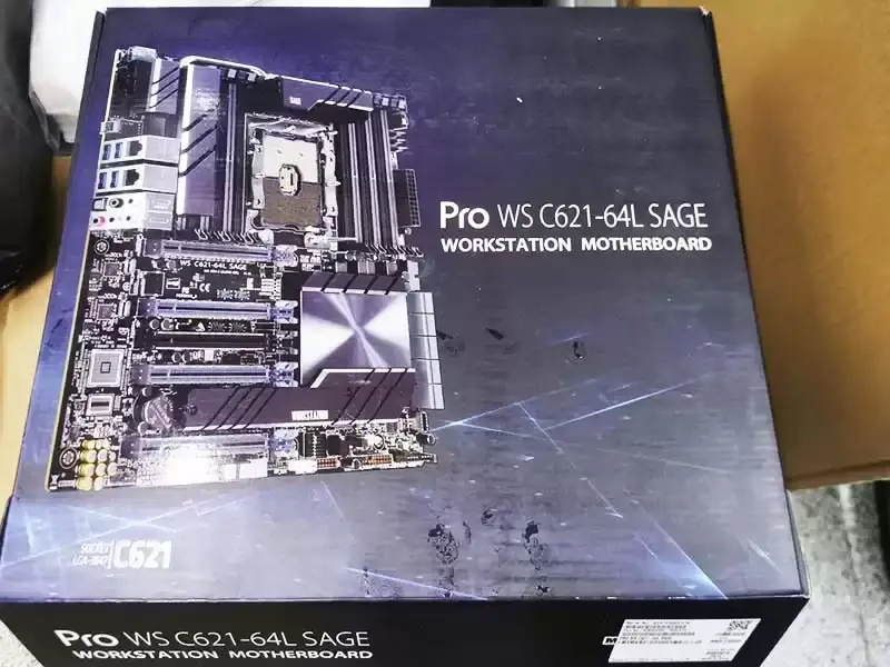 Pro Ws C621-64l Sage Workstation-hovedkort Lga3647 1./2. generasjon Xeon skalerbare prosessorer
