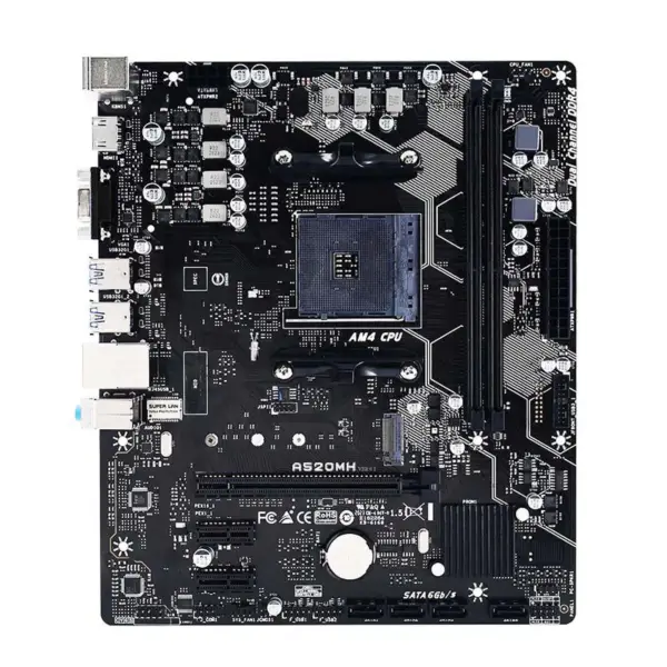 A520mh For Biostar hovedkort A520 Socket Am4 64 gb Ddr4 M.2 Micro Atx