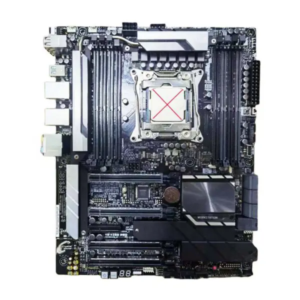 Ws X299 Pro For Asus Workstation Motherboard 2066 Atx With Ddr4 4133mhz Dual M.2 And M.2 Heatsinks U.2 And Usb 3.1 Gen 2 Ports