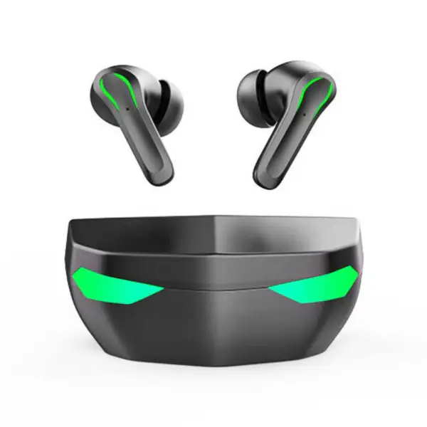 2023 Mobil håndfri trådløs øretelefon 65 ms lav latenstid Gaming Headset Noise Cancelling D17 Tws Earbuds