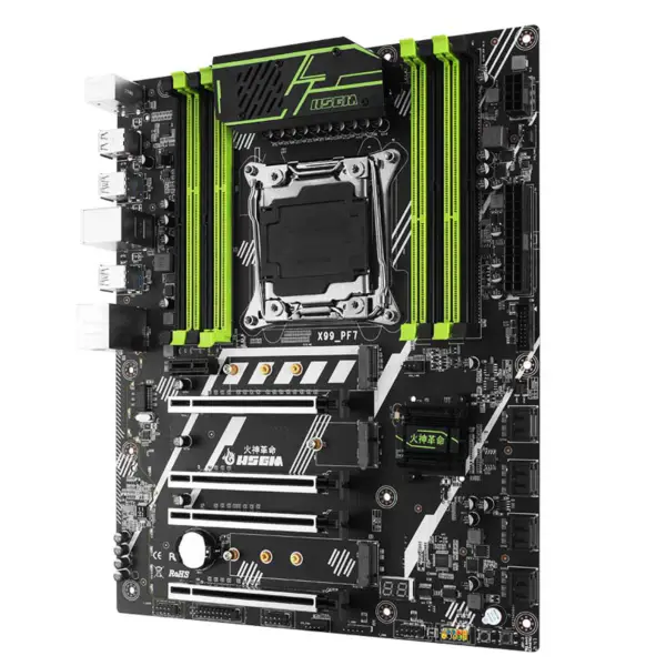 Hsgm X99-pf7 Support Four Channel Ddr3/ddr4 X99 Chipset Server Motherboard