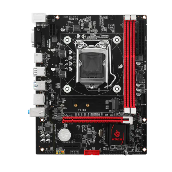 Hsgm B85-v8185 Lga 1150 Cpu Socket Memory 16gb Motherboard For Computer