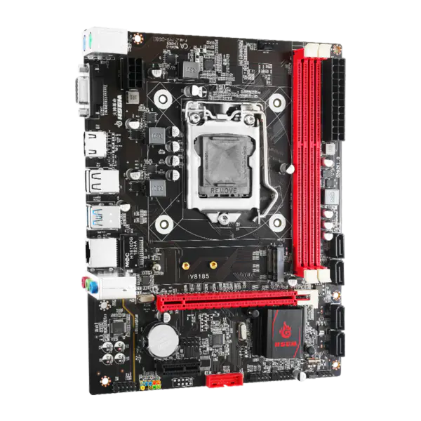Hsgm B85-v8185 Lga 1150 Cpu Socket Memory 16gb Motherboard For Computer