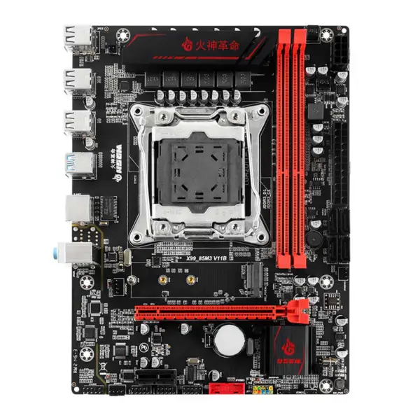 Hsgm X99-85m3 Motherboard Chipset Lga 2011-3 Support Dual Channel Ddr3 Pc Server Motherboard