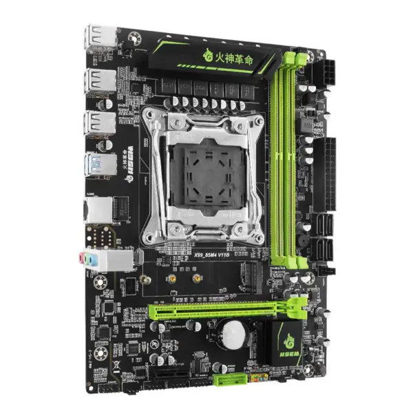 Hsgm X99-85m4 Motherboard Support Dual Channel Ddr4 2133/2400mhz Memory Motherboard For Desktop