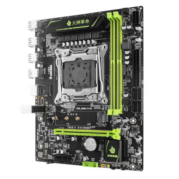 Hsgm X99-85m4 Motherboard Support Dual Channel Ddr4 2133/2400mhz Memory Motherboard For Desktop