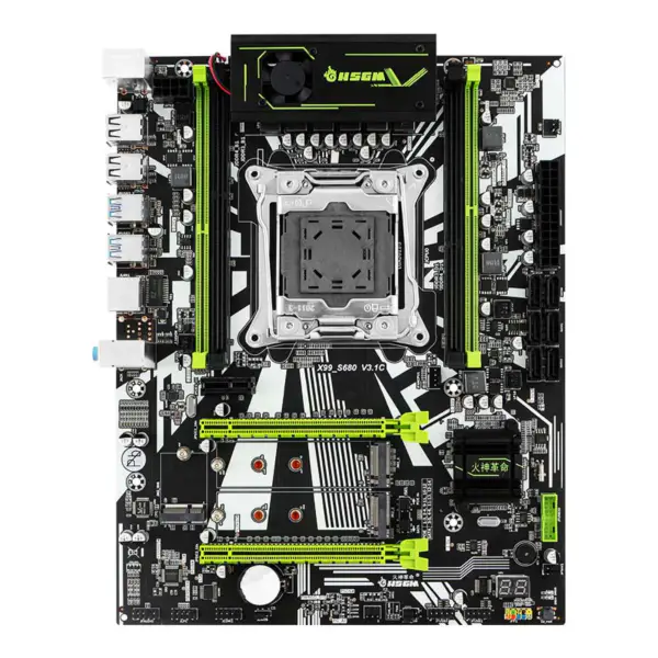Hsgm X99-s680 Motherboard 64gb Memory High-end Support Dual Channel Ddr3/ddr4 Server Motherboard