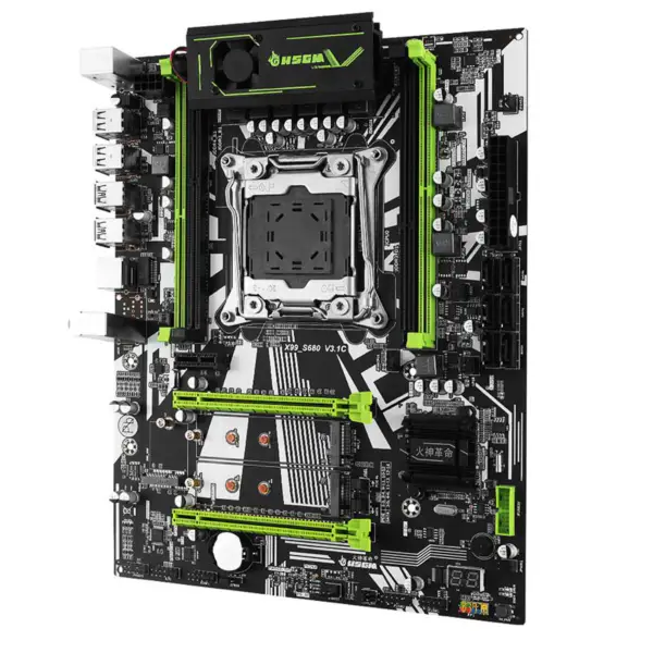 Hsgm X99-s680 Motherboard 64gb Memory High-end Support Dual Channel Ddr3/ddr4 Server Motherboard