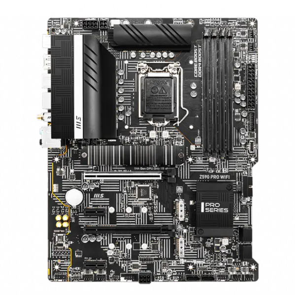 Hovedkort Lga 1200 Z590m Hovedkort Ddr4 10th 11th Gen Z590 Pro Wifi